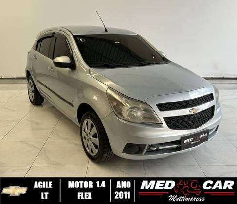 CHEVROLET AGILE 1.4 MPFI LT 8V FLEX 4P MANUAL